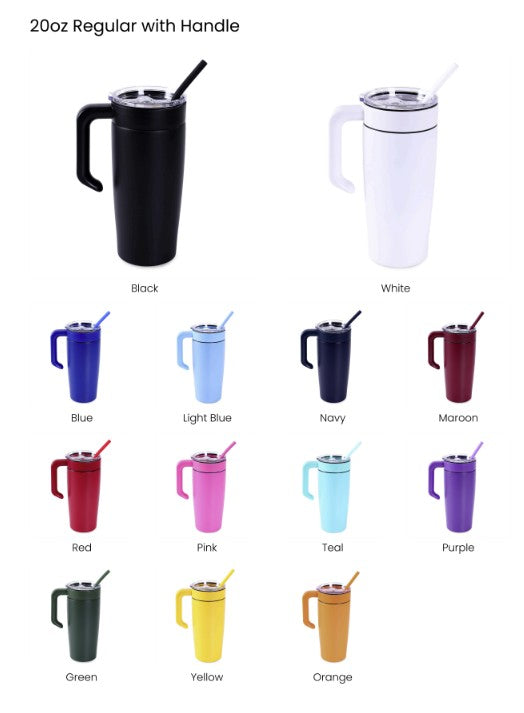 Personalized 20oz Tumbler | Custom Laser Engraved Gift