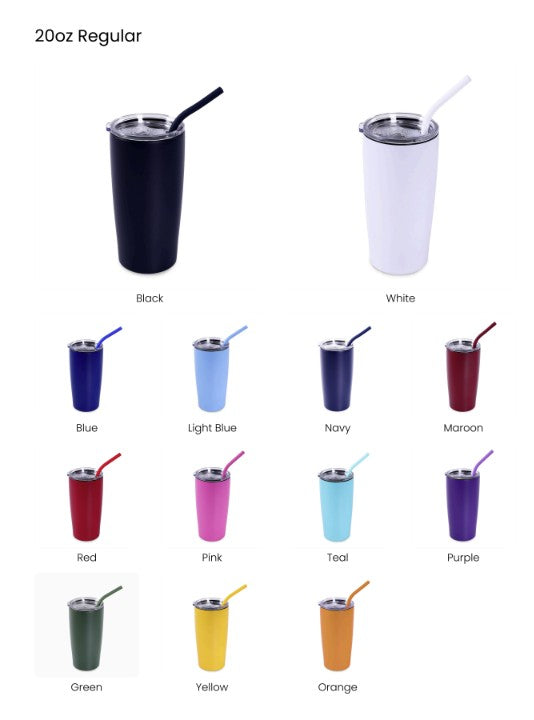 Personalized 20oz Tumbler | Custom Laser Engraved Gift
