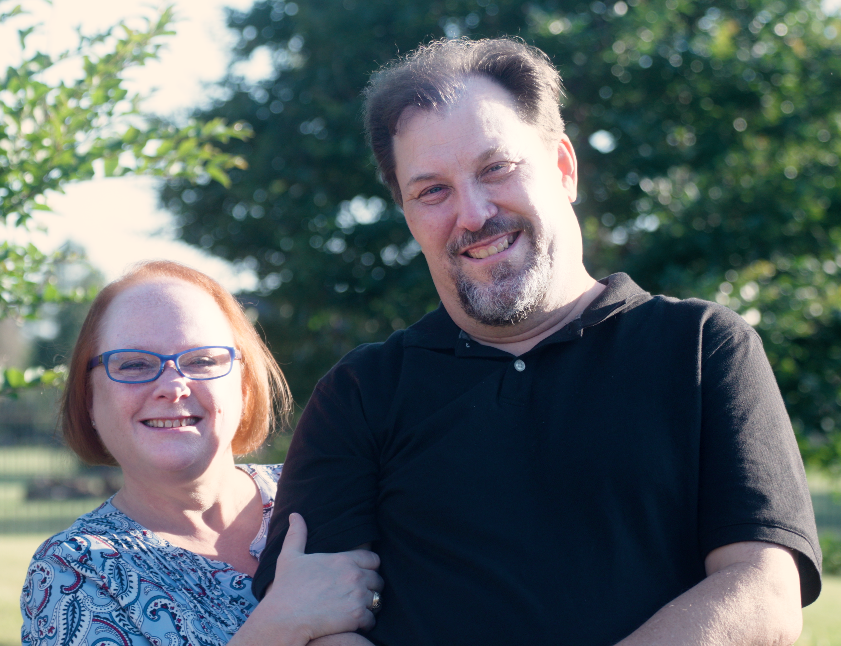 Sean and Sheri co-founders of Ratchet Arts Designs, a husband and wife artist duo creating custom laser-engraved and hand painted pieces in the Dallas-Fort Worth area